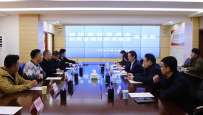  福建省甘肅商會(huì)趙迪偉一行到訪(fǎng)甘肅國(guó)際物流集團(tuán)